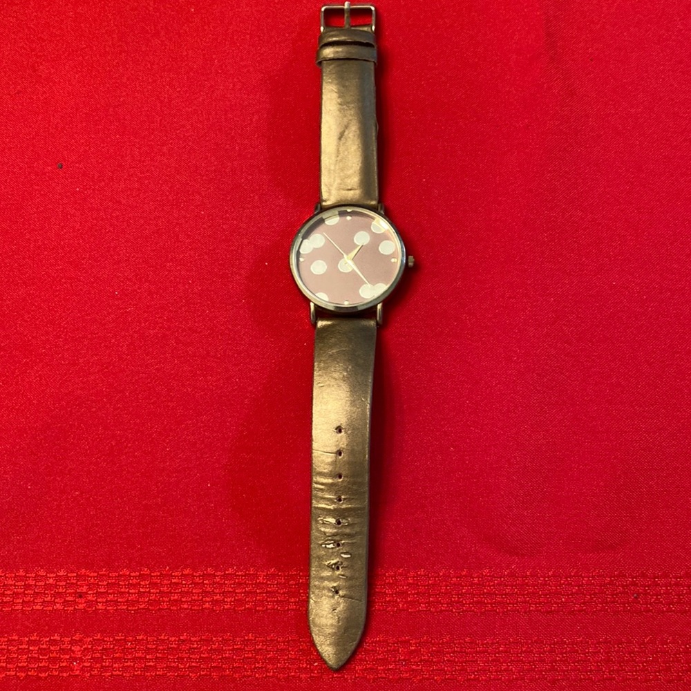 Golden watch